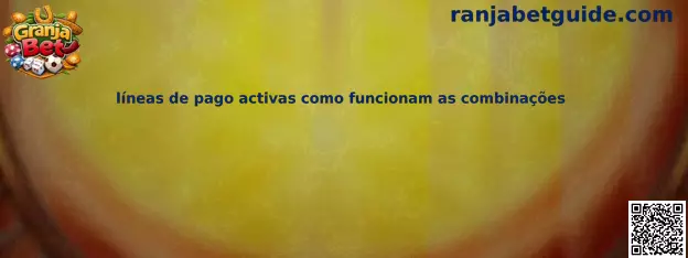 Explicación visual de líneas de pago activas