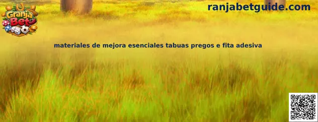 Materiales de mejora esenciales tabuas pregos e fita adesiva